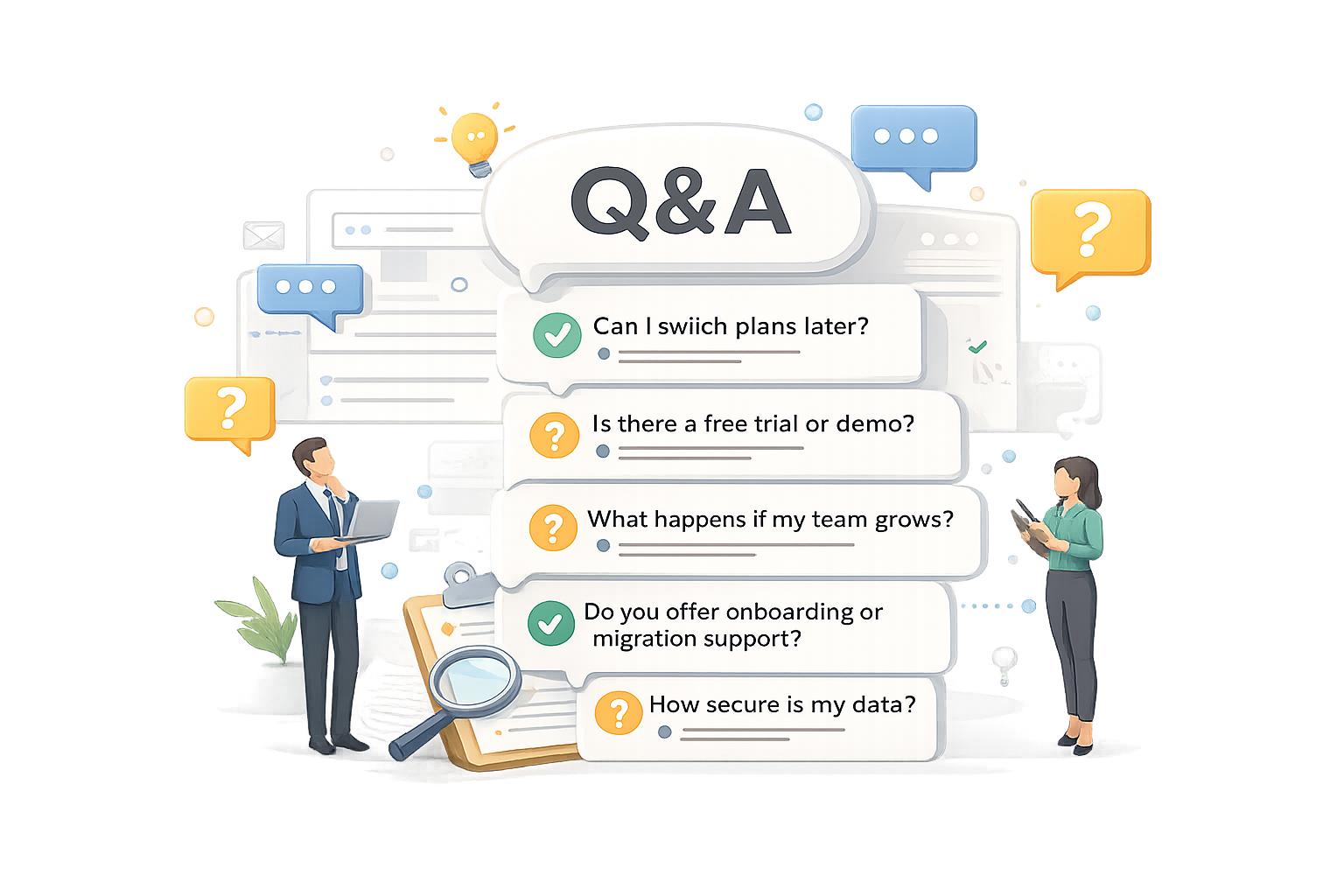 Questions before you get started